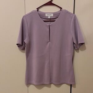 Banana Republic Lilac Short Sleeve Top